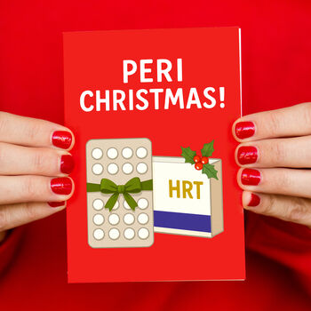 Funny Menopause Christmas Card, 2 of 3