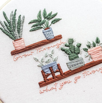 Grow Through What You Go Through Embroidery Kit, 5 of 7
