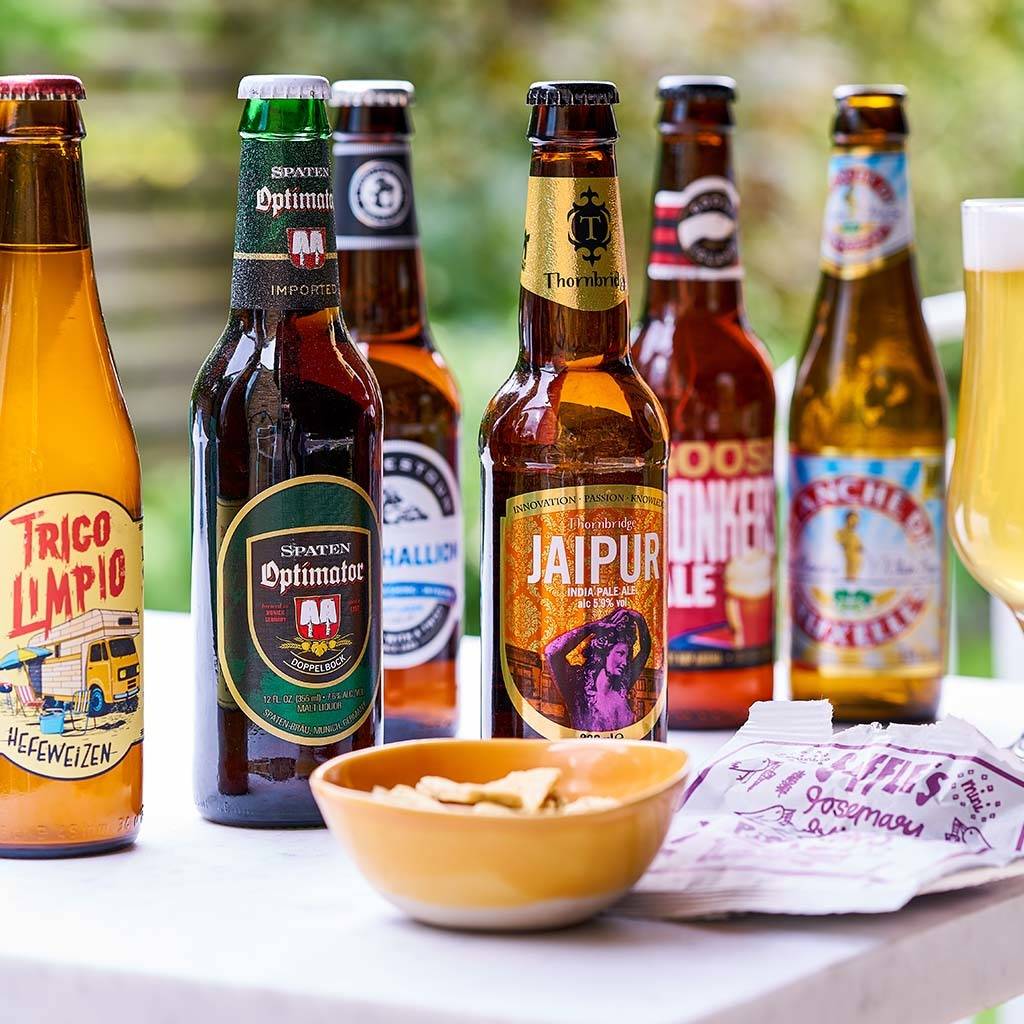 Speciality Beers Of The World And Savoury Treat Gift