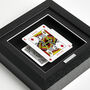 Best Dad Personalised King Playing Card Gift Frame, thumbnail 8 of 12