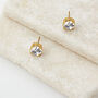 Swarovski Crystal Stud Earrings, thumbnail 5 of 6