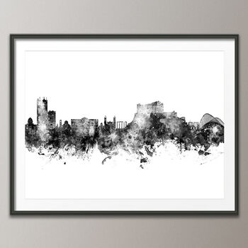 Athens Greece Skyline Cityscape Art Print, 3 of 7