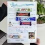 Personalised Fathers Day Chocolate Board, thumbnail 1 of 3