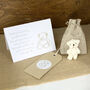 A Little Brown Pocket Teddy Bear Hug Thinking Of You Gift, thumbnail 8 of 9