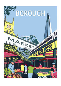 Borough Market Giclee Print, 2 of 2
