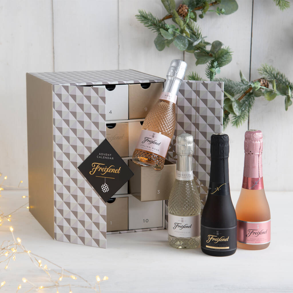Sparkling Wine 12 Day Advent Calendar By The Wine Boutique