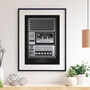 Personalised Favourite Song Music Cassette Player Print, thumbnail 3 of 4