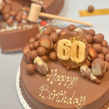 60th Birthday Smash Cake, 3 of 7