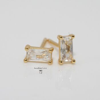 Earrings Set Gift For Her With Matching Stud Earrings And Hoops, 9 of 11