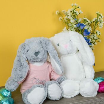 Personalised Bunny Soft Toy, 2 of 2