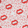 Pop Art Lips 'The Kiss' Wrapping Paper, thumbnail 3 of 3