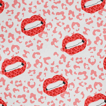 Pop Art Lips 'The Kiss' Wrapping Paper, 3 of 3