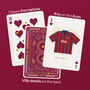 Aston Villa Playing Cards | Gift For Football Fans, thumbnail 3 of 12
