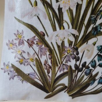 Handmade Snowdrop Print Scented Hanging Decoration Gift, 3 of 6