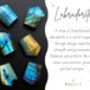 Natural Labradorite Necklace, thumbnail 7 of 10