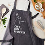 Personalised Denim 'Can Cook It' Apron, thumbnail 1 of 8