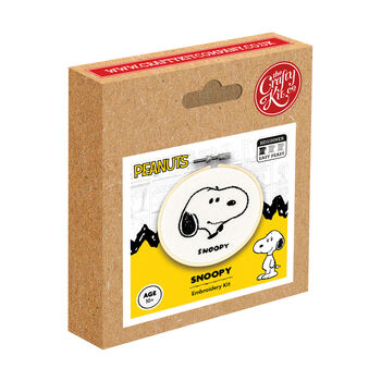Peanuts Snoopy Mini Embroidery Kit, 3 of 5