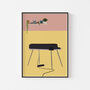 Rhodes Electric Piano Print | Instrument Music Poster, thumbnail 2 of 6