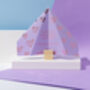 Foiled Paper Plane, Personalised Anniversary Card, thumbnail 6 of 7