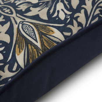 William Morris Snakeshead Luxury Wool Filled Cushion, 5 of 7