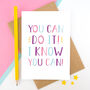 You Can Do It Card, thumbnail 2 of 7