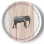 Elephant Stripe China Plate, thumbnail 5 of 5
