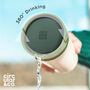 Leak Proof Reusable Cup 8oz Black And Cosmic Black, thumbnail 3 of 5