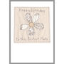 Personalised Flower 30th Birthday Card For Her, thumbnail 4 of 11
