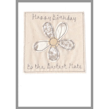 Personalised Flower 30th Birthday Card For Her, 4 of 11