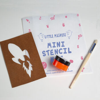 Mini Stencil Kit Xmas Tree Design, 4 of 10