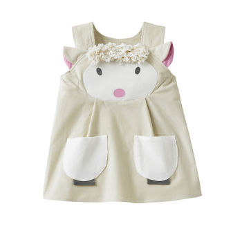 Baby Lamb Girls Dress, 2 of 6