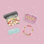 Beaded Xoxo Friendship Bracelet Gift Kit, thumbnail 7 of 7