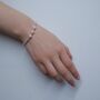 Lustre Pearl Tennis Bracelet, thumbnail 3 of 4