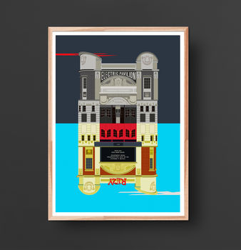 The Ritzy Cinema Illustrated Poster, 3 of 6