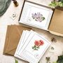Botanical Garden Flowers Postcards Gift Set, thumbnail 7 of 10