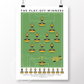 Hull City The Play Off Winners 2026 Poster, 2 of 6