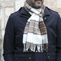 Merino Lambswool Tartan Scarves, thumbnail 6 of 9