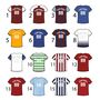 Personalised Football Team Mini Bookmark, thumbnail 5 of 11