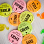 Personalised Neon Hen Night Badges, thumbnail 4 of 4