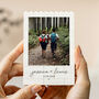 Personalised Christmas Memory Block For Couple, thumbnail 11 of 12