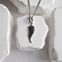 Sterling Silver Angel Wing Charm, thumbnail 7 of 7
