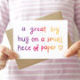 'A Great Big Hug' Card, thumbnail 1 of 7