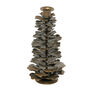 Scandinavian Metal Pine Cone Candle Holder | Two Sizes, thumbnail 2 of 3