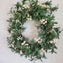 Large Mistletoe Christmas Wreath, thumbnail 2 of 3