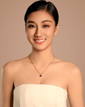 Aurora Rhombus Amethyst Necklace, 3 of 9