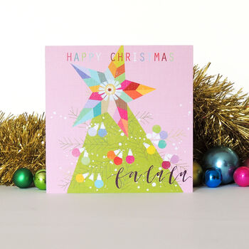 Christmas Tree Top Star Card, 4 of 5