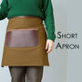 Personalised Canvas And Leather Kitchen Apron, thumbnail 10 of 12