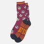 Dapper Badger Men's Bamboo Dress Socks Burgundy, thumbnail 3 of 5