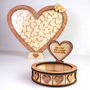 Personalised Wedding Heart Drop Frame, thumbnail 7 of 7