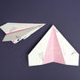 Paper Plane Birthday Card, thumbnail 3 of 5